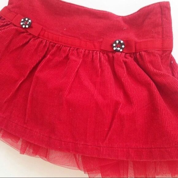 Gymboree corduroy tulle shirt EUC 6-12 months - Picture 2 of 2